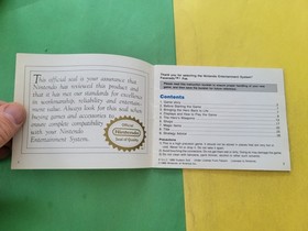 Faxanadu Nintendo NES Instruction Booklet Manual Only