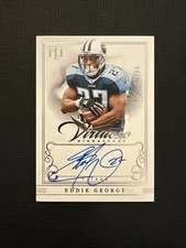 2024 National Treasures Eddie George Virtuoso Signatures #V-EG 16/25
