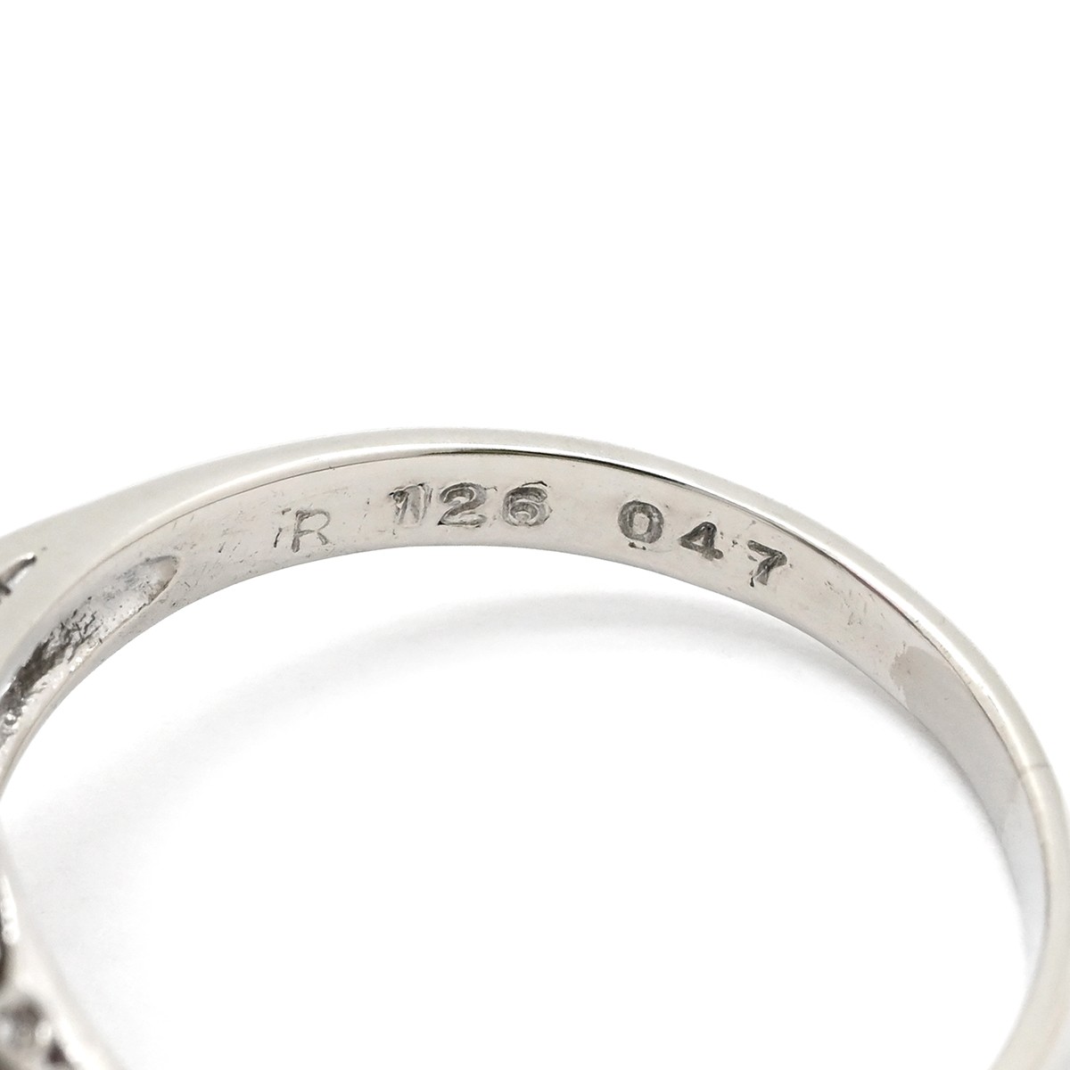 Ring ring Ruby da Earring Pt900 Ruby diamond Plat… - image 5