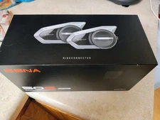 Sena 50s Accessories Black Microphones and Mounts Set of 2