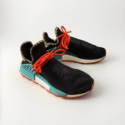 Adidas Pharrell Williams Hu Solar NMD EE7582 Inspiration Pack Black Size 10 Men