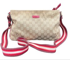 Borsa a tracolla Gucci GG in tela 1060