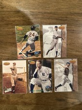 Baseball HOF Card Lot Willie Mays Lou Gehrig Ted Williams Ty Cobb Cy Young +