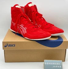 ASICS EX-EO Wrestling Boxing Shoes 1083A001 TWR900 New model Red Red White NEW