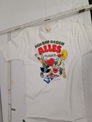 T-Shirts .       80er jahre sprüche .      ICH BIN GEGEN ALLES AUSSER''