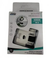 wsb Scientific Microscope 80X Magnification - Explore the Tiny Wonders!