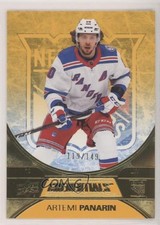 2021-22 Upper Deck Credentials Orange 119/149 Artemi Panarin #15 10no