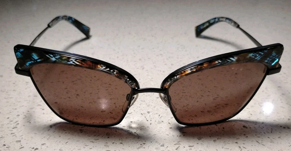 Gafas de sol Alain Mikli Alouette negro mate/azul marrón A04005 005/73 54-17-135 Foto 2 de 4