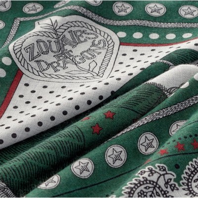 Hermes Shawl Zouaves et Dragons Bandana 140 cm Cashmere silk scarf
