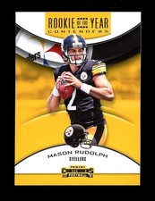 2018 Contenders Rookie of the Year RYA-MR Mason Rudolph Steelers RC QTY