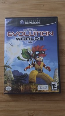 Evolution Worlds Nintendo GameCube COMPLETE CIB TESTED NICE DISC BLACK LABEL
