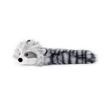 Aumüller Katzenspielkissen Waschbär Wolle - mit Baldrian, Katzenminze und Silver