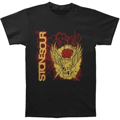 Boys' Stone Sour Skull Dagger T-shirt Youth Large Black
