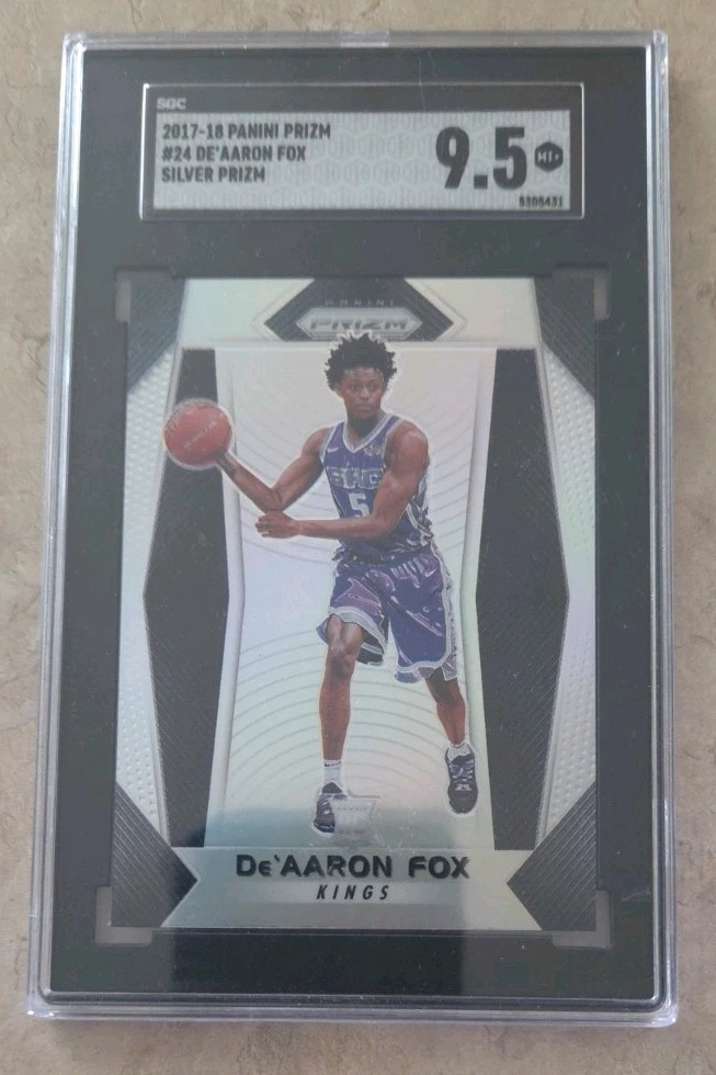 NBA Prizm De’Aaron Fox RC silver PSA10 Panini Prizm De'Aaron Fox 2017-18 #24 for sale | eBay
