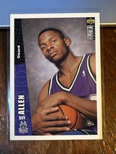 Ray Allen 1996-97 Upper Deck Collector's Choice Rookie RC #278 HOF Bucks Heat