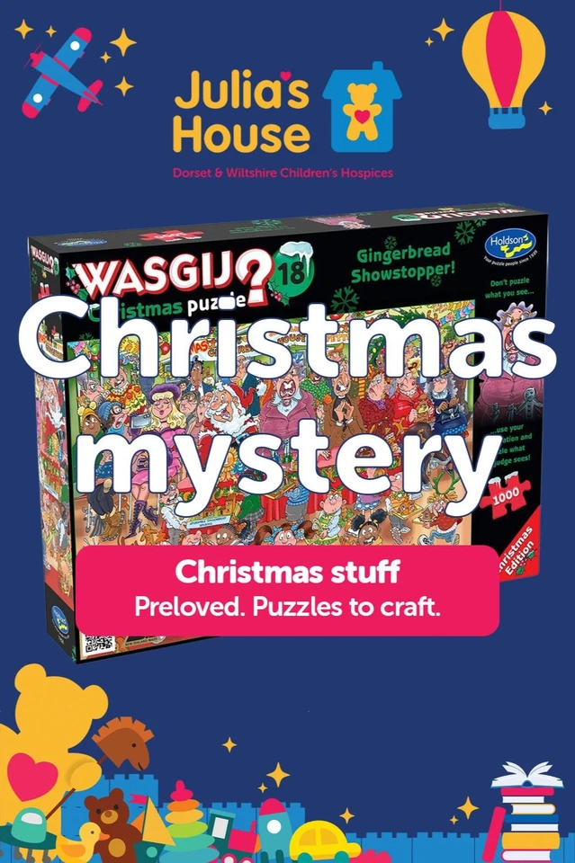 Christmas mystery items! | £1 Starts! | Support Julia's House Hospice