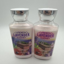 2 Bath  Body Works French Lavender Honey 8oz Shea  Vitamin E Body Lotion Rare