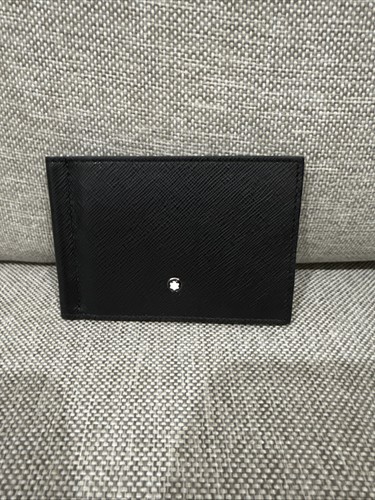 MONTBLANC SARTORIAL WALLET 6CC WITH MONEY CLIP- BOX NOT INCLUDED