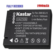 1x Kastar Battery for Panasonic Lumix DMW-BCJ13 DMC-LX5 DMC-LX7 D-Lux 5 D-Lux 6