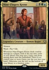 MTG Nine-Fingers Keene (289/1023) Commander Legends Battle for Baldur's Gate NM