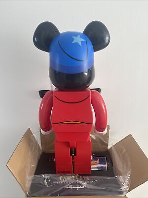Mickey Mouse 1000% Bearbrick Fantasia Version Disney Medicom Mickey Mouse 1000% Bearbrick Fantasia Version Disney Medicom