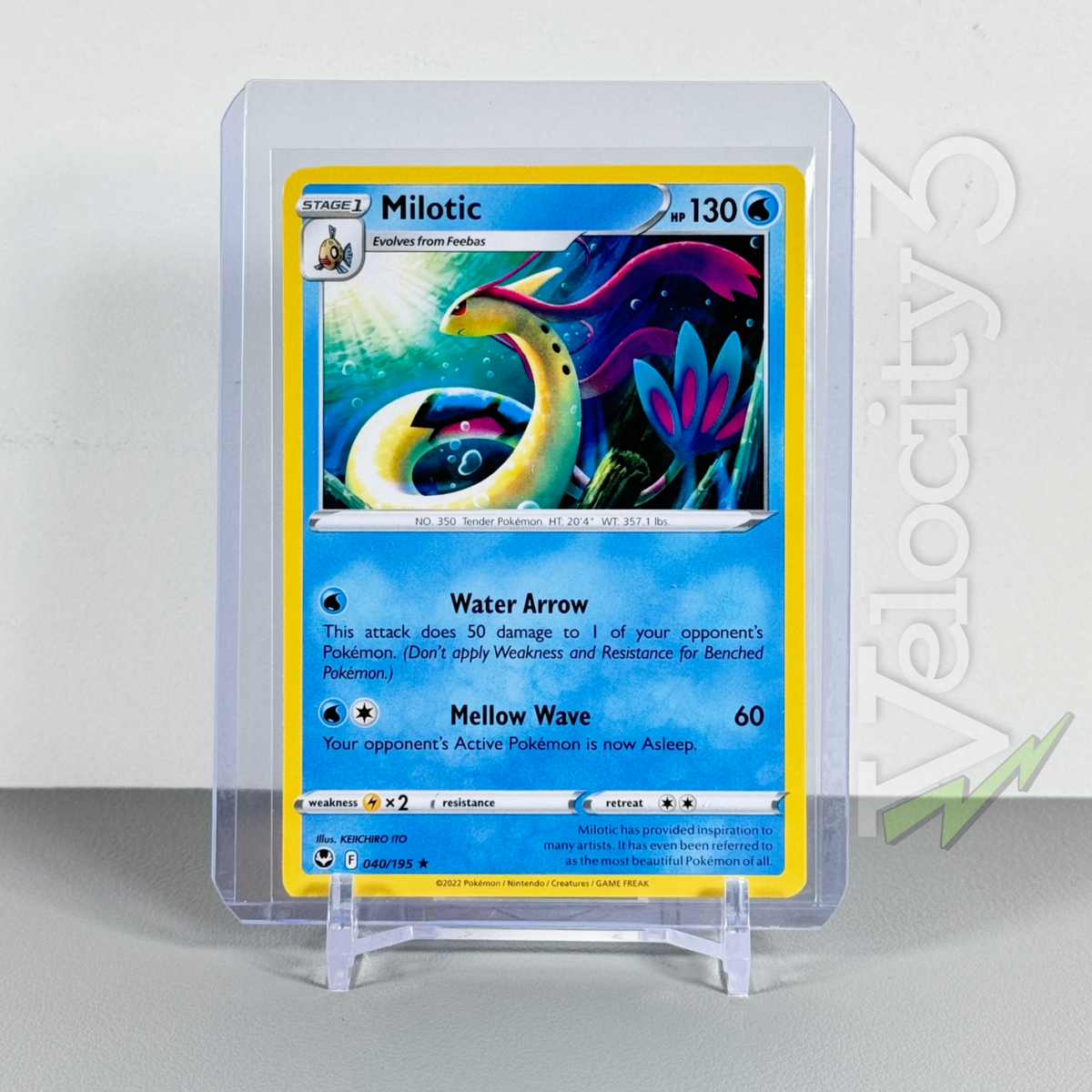 Pokemon TCG Card - Milotic 40/195 Rare | Silver Tempest (2022) NM/Mint |  eBay