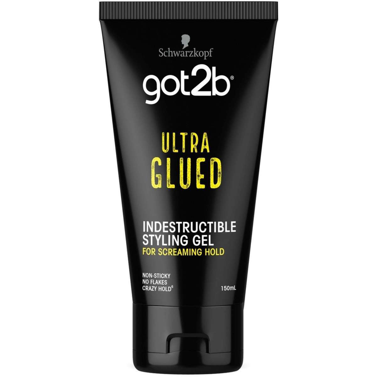 Gel Coiffant Schwarzkopf Got2b Ultra Glued - Force Extrême, 150 Ml - Neuf