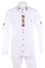 OS Tradycyjna koszula ludowa Logo Guziki XS Kość słoniowa