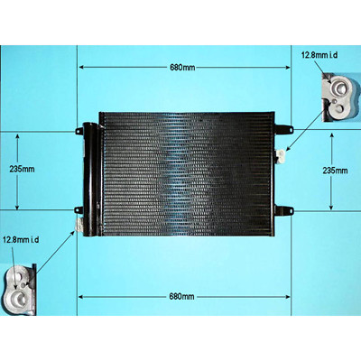 OE SPEC NEW AIR CON RAD CONDENSER FOR FORD GALAXY 2.0 2.3 2.8 PETROL 1. ...