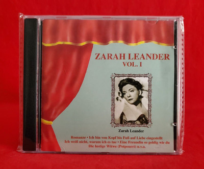 Zarah Leander Vol 1 1996 ZYX Music 18-track Germany Import Compilation CD