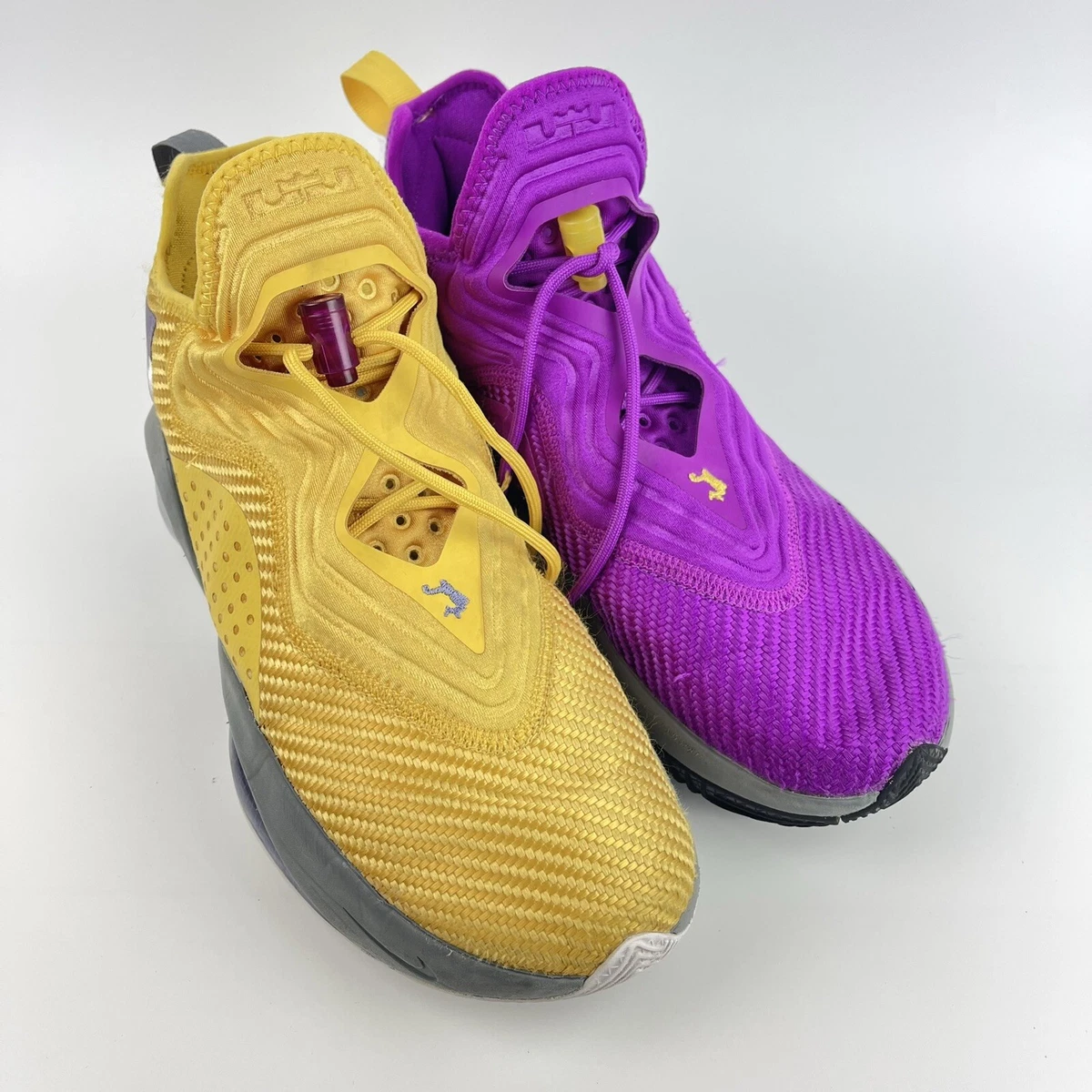 Nike LeBron Soldier XIV EP 14 LA Lakers James Purple Gold