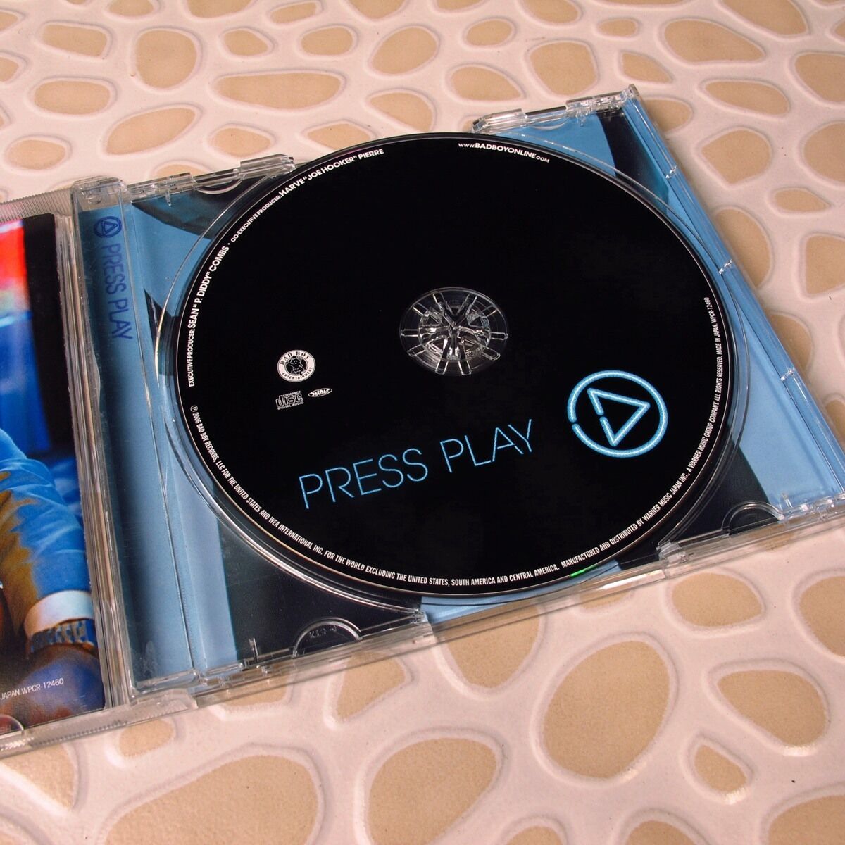 Diddy – Press Play WPCR-12460 JP CD, Album OBI