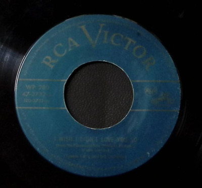 FRANKIE CARLE I WISH I DIDN'T LOVE YOU SO/SPRING WILL BE A LITTLE LATE 45 49-168