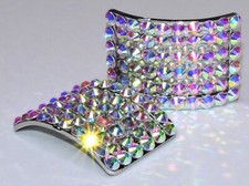 Irish Dance Hard Shoe Buckles - Crystal - Starry Night - Feis Dress