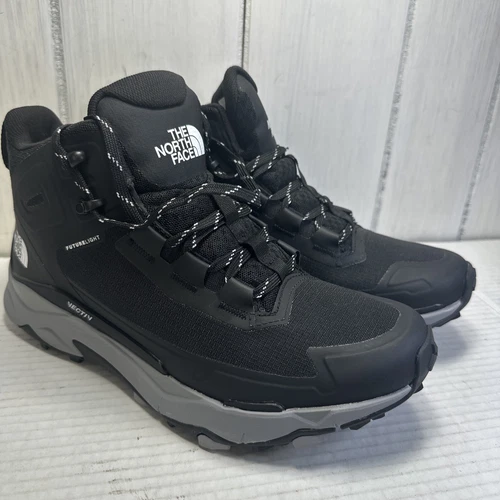 The North Face Women's Vectiv NF0A4T2V-H23 Black Lace Up Hiking Boots - Sz 10.5