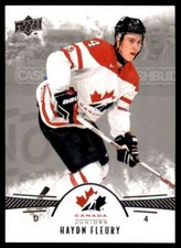 2016-17 UD Team Canada Juniors Haydn Fleury #84