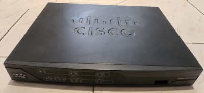  Cisco 888-SEC-K9 V1 G.SHDSL Sec Router  341-0135-03 with AC adapter