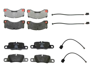 Textar Front and Rear Brake Pads & Sensors Kit For Panamera 4S 2017-2020
