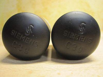 SIEMENS C3g 4本 C3G SIEMENS röhre tube Poströhre pair metal preamp stereo pre