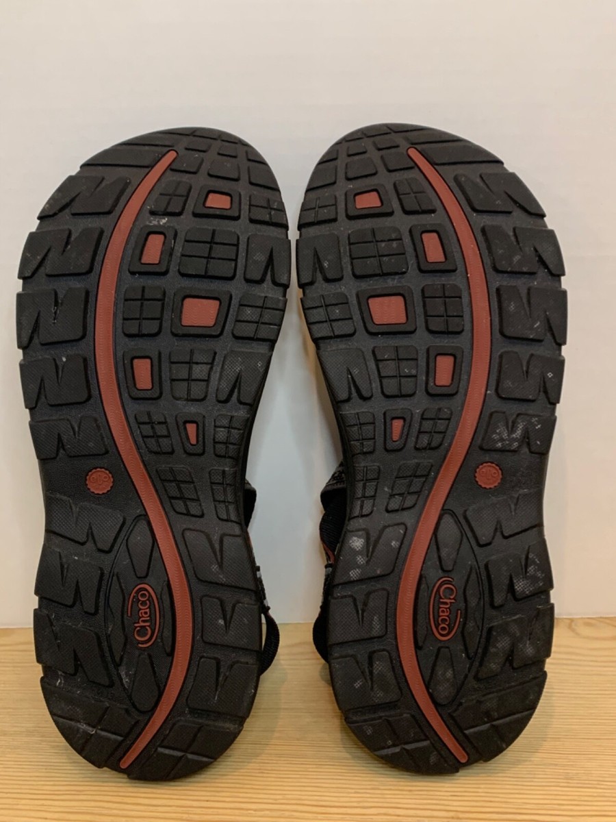 CHACO ZX1 Classic Men's Sport Sandals Black / Gray / Red size 13