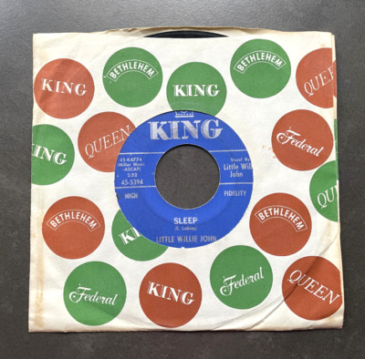 7'' Little Willie John - Sleep - US KING