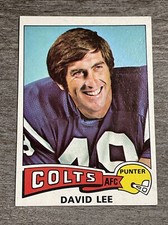 David Lee 1975 Topps Colts #361  *I390*