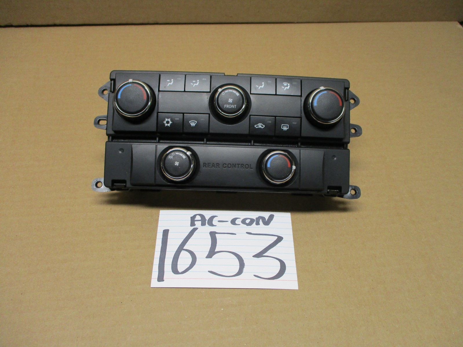 08 09 10 Chrysler Town & Country AC and Heater Control Used Stock #1653-AC 