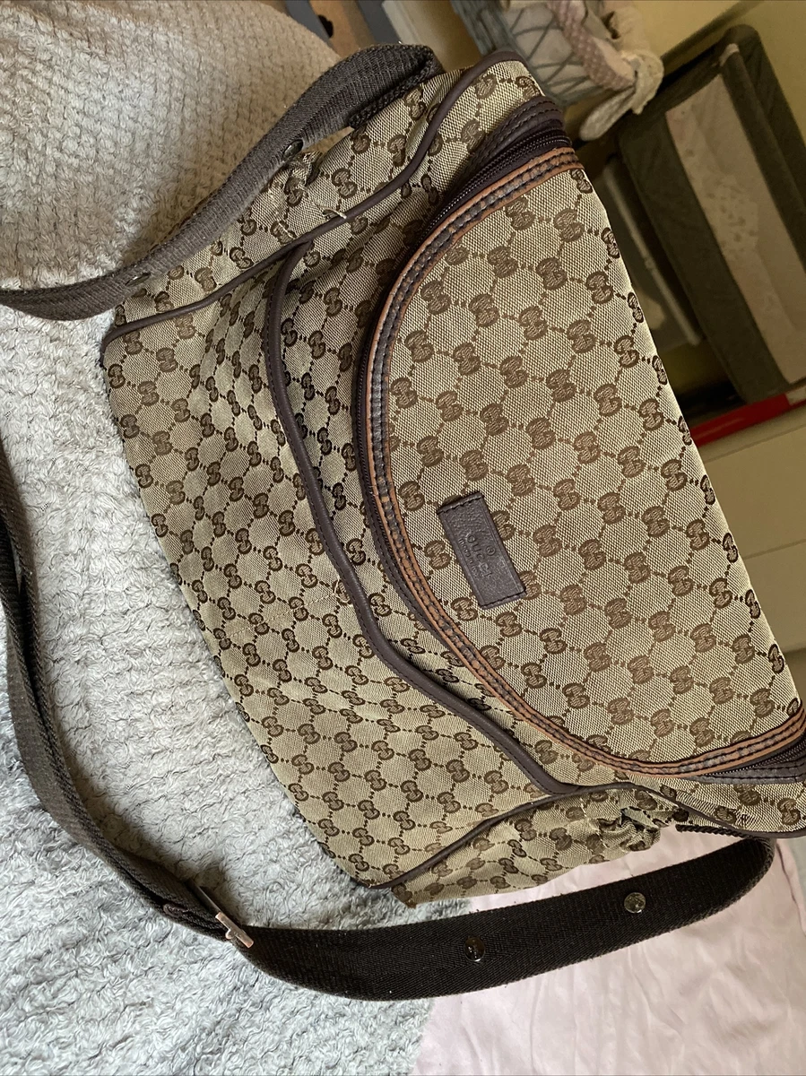 gucci baby changing bag