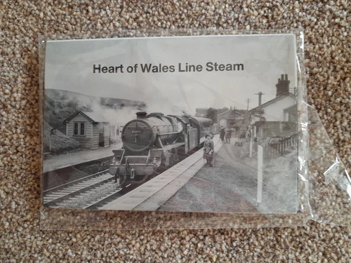 Postcards Heart Of Wales Train Line in Folder Set Of 9 Views