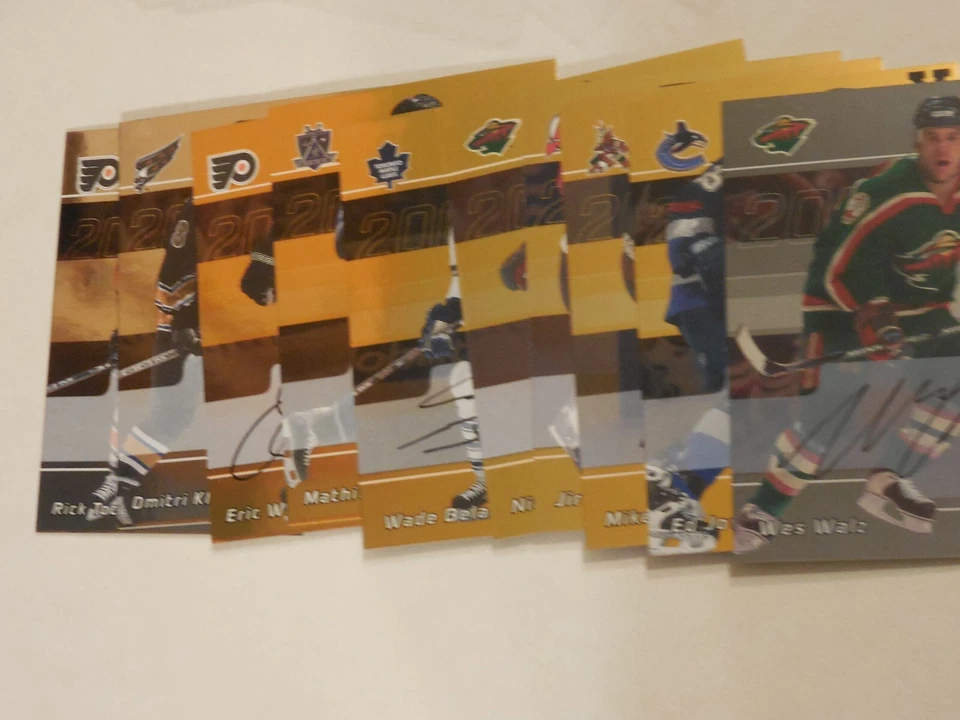 2001/2002 ITG Signature Series AUTOGRAPH & certified U PICK - Image 2 of 2