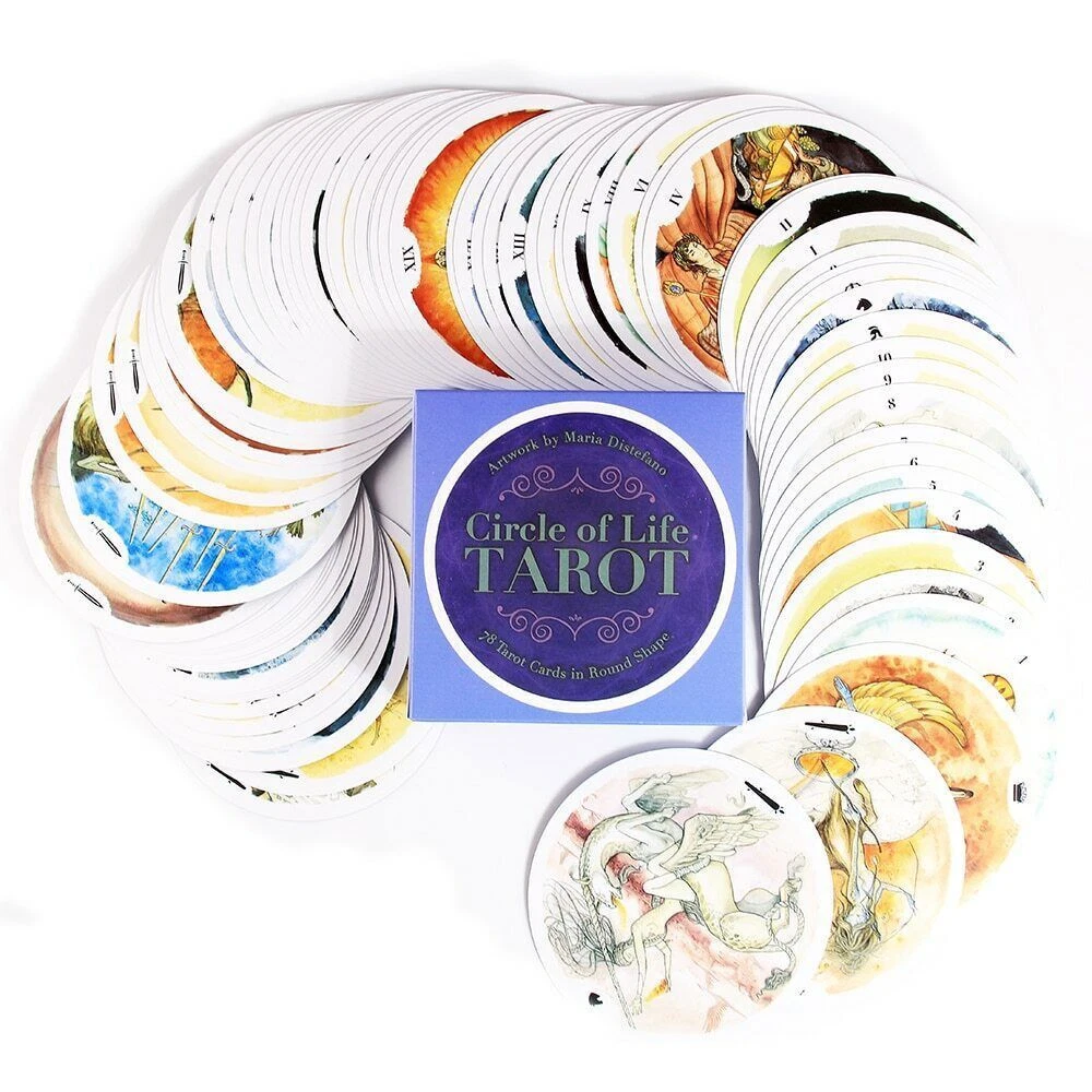 Circle Of Life Tarot: A 78 Cards Deck English Fortune Circle Of Life Tarot: A 78 Cards Deck English Fortune
