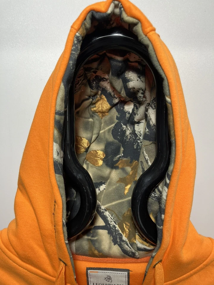 Legendary Whitetails The Outfitter Camuflaje Caza Aire Libre Sudadera con Capucha Para Hombres Lg. Naranja Foto 2 de 4