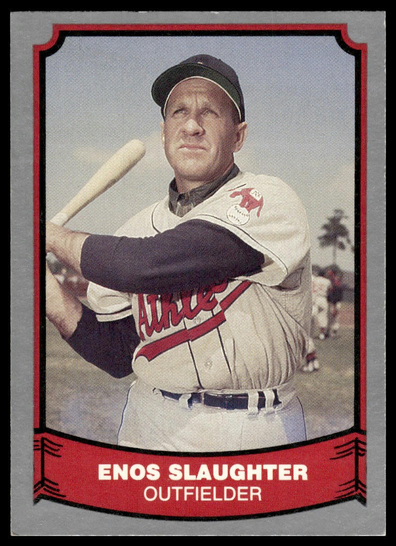 1988 Pacific Legends I #84 Enos Slaughter Kansas City Athletics Baseball