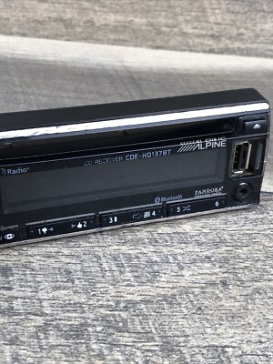 Alpine CDE-HD137BT CD receiver at